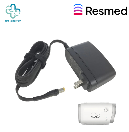 Adapter Dây Nguồn Máy Trợ Thở AirMini AutoSet 20W ResMed 10 Dây nguồn máy trợ thở Airmini
