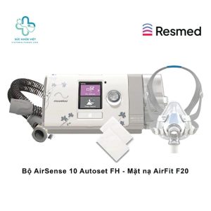Bộ máy thở AirSense 10 AutoSet FH kèm mặt nạ AirFit F20 ResMed