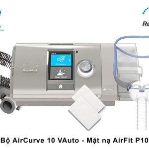 Combo máy trợ thở AirCurve 10 VAuto kèm mặt nạ AirFit P10