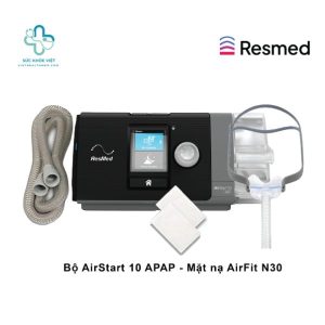 Bộ máy thở AirStart 10 APAP ResMed kèm mặt nạ AirFit N30