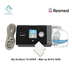 Bộ máy thở AirStart 10 APAP ResMed kết hợp mặt nạ AirFit N30i