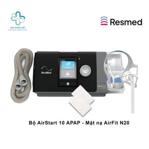 Bộ máy thở ResMed AirStart 10 APAP kết hợp mặt nạ AirFit N20