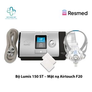 Bộ Máy Trợ Thở ResMed Lumis 150 ST + Mặt Nạ Airtouch F20