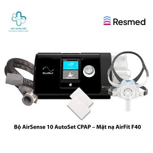 AirSense 10 AutoSet kết hợp mặt nạ AirFit F40