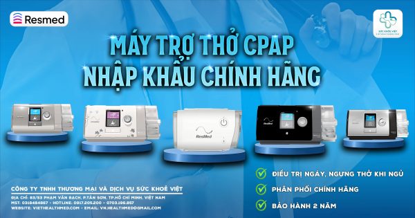 CPAP Việt Nam: Cách Chọn Máy Phù Hợp Và Những Lưu Ý 3 Máy CPAP Việt Nam chính hãng ResMed giúp hỗ trợ điều trị ngưng thở khi ngủ và cải thiện chất lượng giấc ngủ