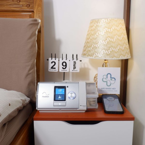 máy thở cpap điều trị ngưng thở khi ngủ