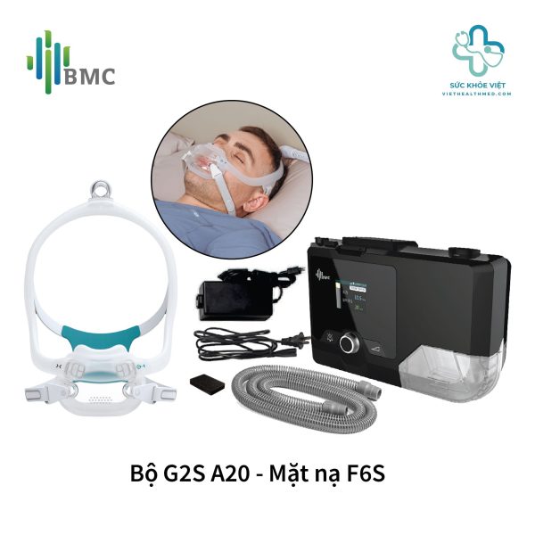 Máy trợ thở G2S A20 - Mặt nạ F6S