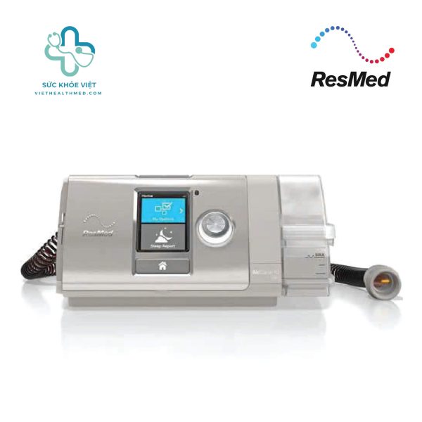 Máy Trợ Thở ResMed AirCurve 10 VAuto – Máy Thanh Lý (98%) 26 Máy trợ thở ResMed AirCurve 10 VAuto sử dụng công nghệ BiLevel và chế độ VAuto tự động điều chỉnh áp lực giúp cải thiện hô hấp khi ngủ.