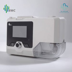 Máy BiPAP tự động BMC G2S B25A hỗ trợ lưu trữ và quản lý dữ liệu điều trị thông qua SD Card, iCode và PAP Link phục vụ theo dõi lâu dài.