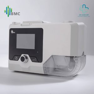 Máy trợ thở BMC G2S B25A hỗ trợ điều trị ngưng thở khi ngủ với bộ tạo ẩm tích hợp